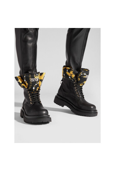 Versace Jeans Couture Боти 75VA3S62 Черен - Mera.bg