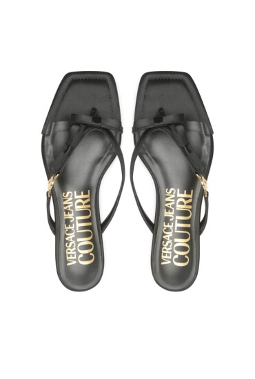 Versace Jeans Couture Джапанки 74VA3S68 Черен - Mera.bg