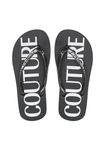Versace Jeans Couture Джапанки 74VA3SQ7 ZS625 Черен - Mera.bg
