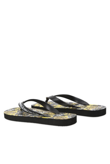 Versace Jeans Couture Джапанки 74VA3SQ7 Черен - Mera.bg