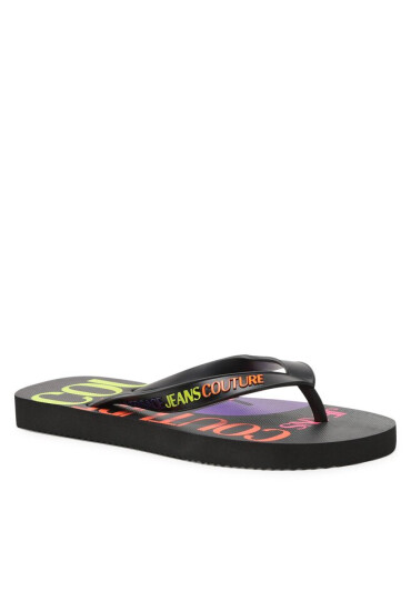 Versace Jeans Couture Джапанки 74VA3SQ7 ZS628 Черен - Mera.bg