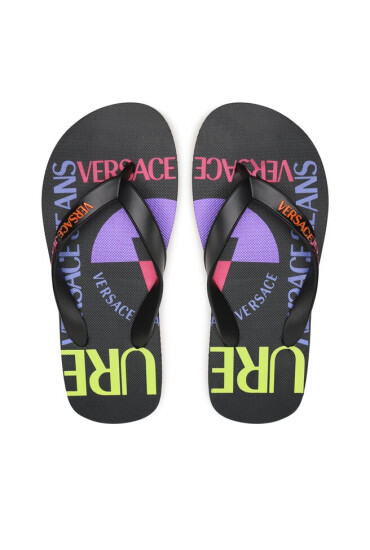 Versace Jeans Couture Джапанки 74VA3SQ7 ZS628 Черен - Mera.bg