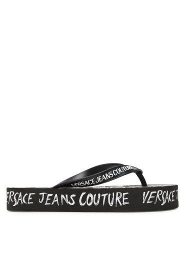 Versace Jeans Couture Джапанки 74VA3SQ8 ZS624 Черен - Mera.bg