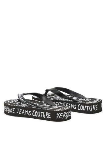 Versace Jeans Couture Джапанки 74VA3SQ8 ZS624 Черен - Mera.bg