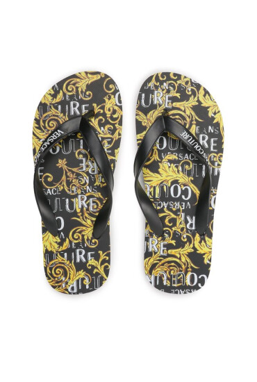 Versace Jeans Couture Джапанки 74YA3SQ7 Черен - Mera.bg
