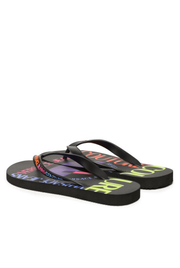 Versace Jeans Couture Джапанки 74YA3SQ7 Черен - Mera.bg