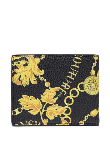Versace Jeans Couture Малък дамски портфейл 75YA5PB1 Черен - Mera.bg