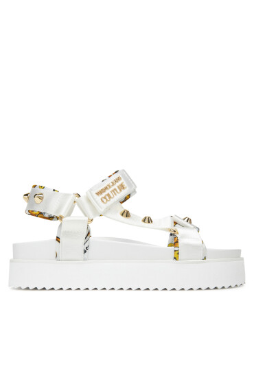 Versace Jeans Couture Сандали 78VA3SM2 Бял - Mera.bg