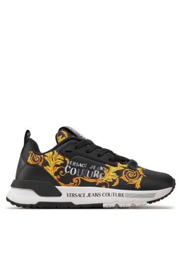 Versace Jeans Couture Сникърси 76VA3SAA Черен - Mera.bg