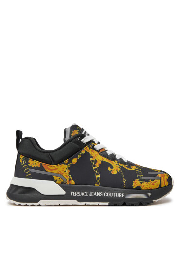 Versace Jeans Couture Сникърси 77YA3SA1 ZS654 Черен - Mera.bg