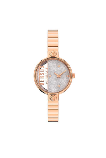 Versus Versace Часовник Rue Denoyez Glitte VSPZV0421 Rose Gold/Rose Gold - Mera.bg