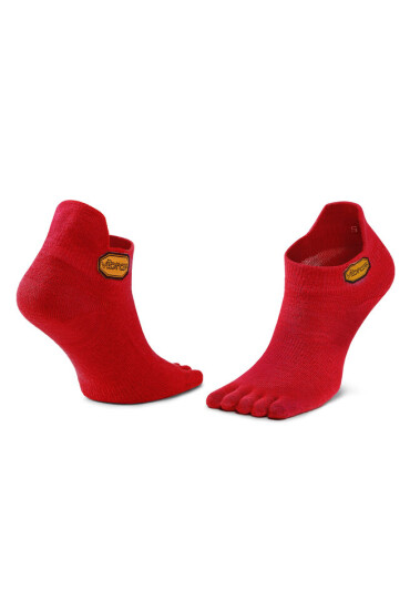 Vibram Fivefingers Къси чорапи Athletic No Show S18N04 Червен - Mera.bg