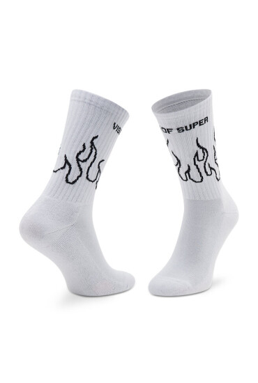 Vision Of Super Дълги чорапи unisex VSA00167CZ Бял - Mera.bg