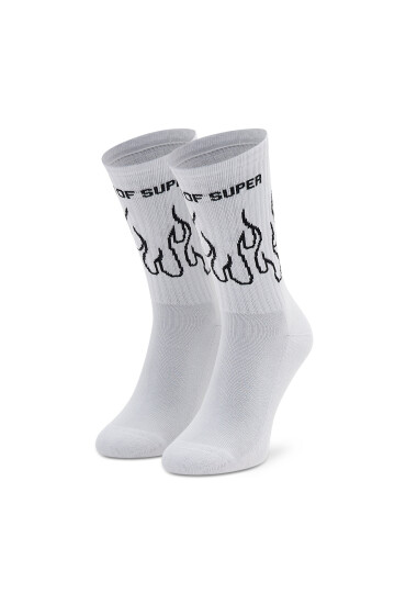 Vision Of Super Дълги чорапи unisex VSA00167CZ Бял - Mera.bg
