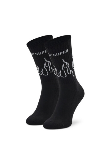 Vision Of Super Дълги чорапи unisex VSA00170CZ Черен - Mera.bg