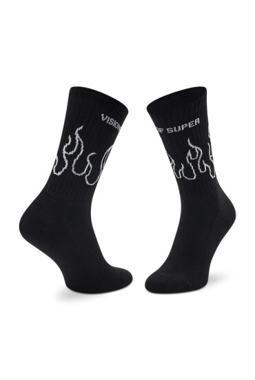Vision Of Super Дълги чорапи unisex VSA00170CZ Черен - Mera.bg