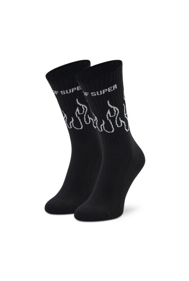 Vision Of Super Дълги чорапи unisex VSA00170CZ Черен - Mera.bg