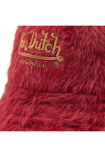 Von Dutch Капела Bucket Akron 7050039 Червен - Mera.bg