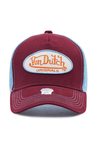 Von Dutch Шапка с козирка Boston 7030129 Бордо - Mera.bg