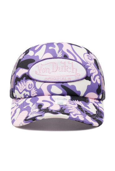Von Dutch Шапка с козирка Tampa 7030165 Виолетов - Mera.bg