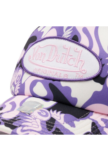 Von Dutch Шапка с козирка Tampa 7030165 Виолетов - Mera.bg