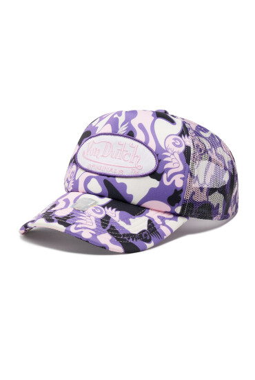 Von Dutch Шапка с козирка Tampa 7030165 Виолетов - Mera.bg
