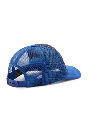 Von Dutch Шапка с козирка Tampa 7030169 Black Aop/Blue - Mera.bg