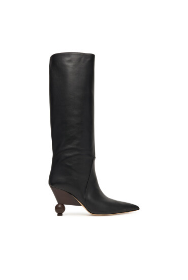 Weekend Max Mara Ботуши Tasca 2525796075600 Черен - Mera.bg
