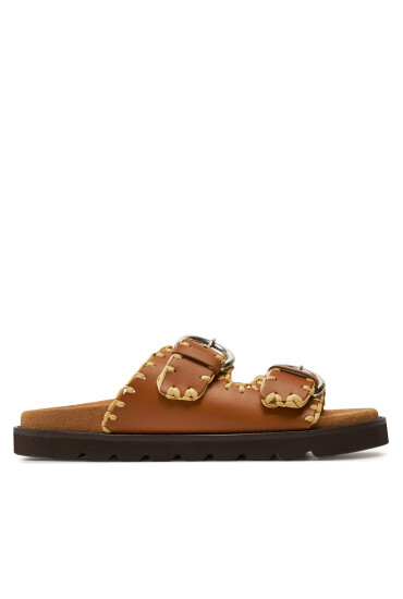 Weekend Max Mara Чехли Abate 24155211956 Кафяв - Mera.bg