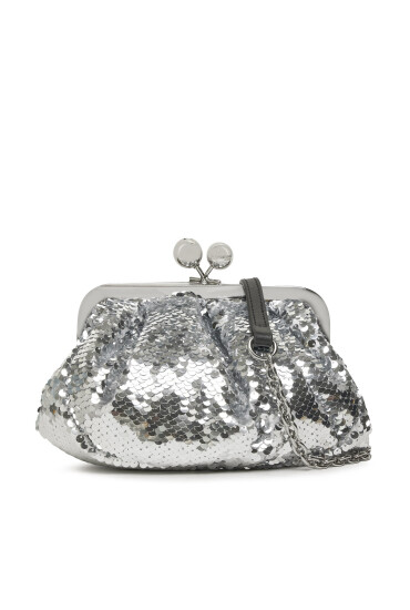 Weekend Max Mara Дамска чанта Egadi 2415511084 Silver - Mera.bg