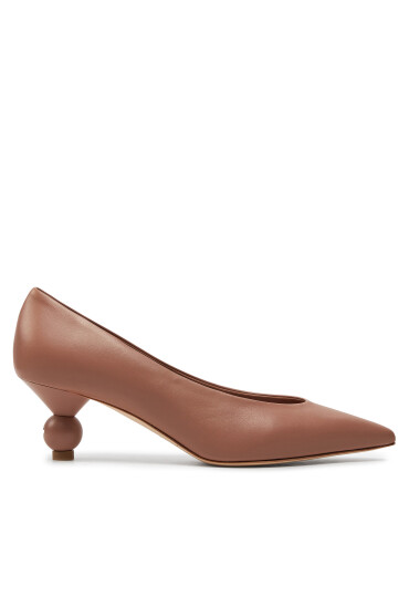 Weekend Max Mara Обувки на ток Renza 24255260346 Кафяв - Mera.bg
