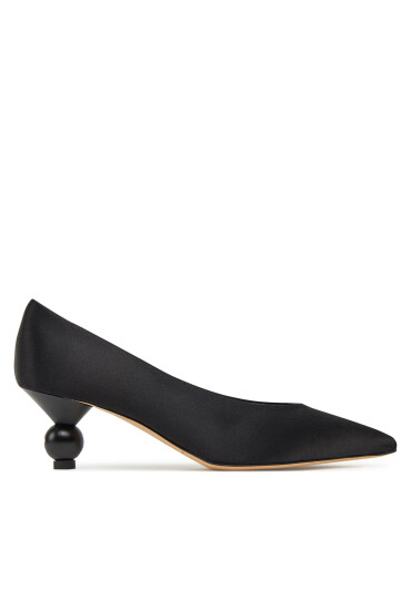 Weekend Max Mara Обувки Renzasatin 2515521055600 Черен - Mera.bg