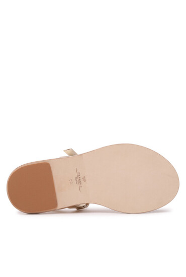 Weekend Max Mara Сандали Opunziapv 2355211734600 Oro Pallido 001/001 - Mera.bg