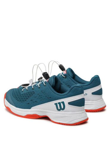 Wilson Обувки Rush Pro Jr 4.0 Ql WRS329050 Blue Coral/Wht/Feista - Mera.bg