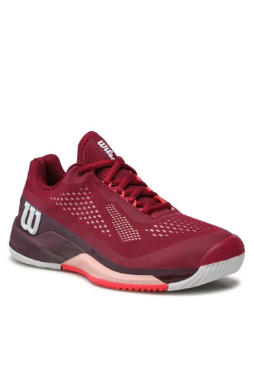Wilson Обувки Rush Pro 4.0 W WRS330680 Beet Red/White/Tropical Peach - Mera.bg