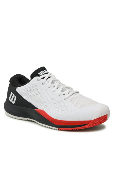 Wilson Обувки Rush Pro Ace WRS328420 Wht/Black/Poppy Red - Mera.bg