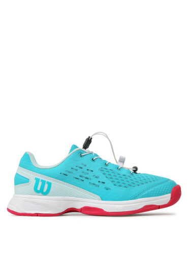Wilson Обувки Rush Pro Jr 4.0 Ql WRS329070 Scuba Blue/Wht/Love Potn - Mera.bg