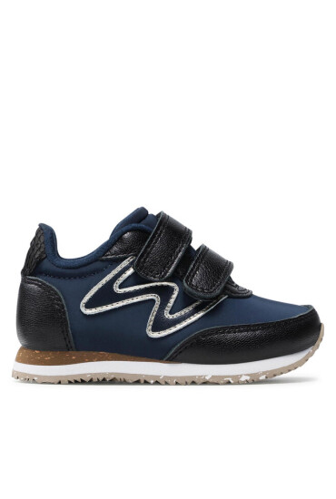 Woden Сникърси Manu Metallic WK083 Navy 010 - Mera.bg