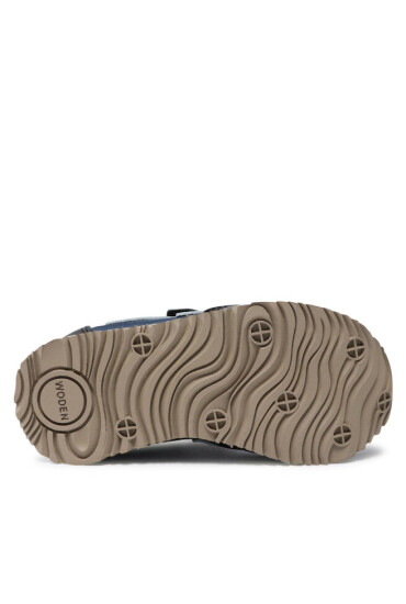 Woden Сникърси Manu Metallic WK083 Navy 010 - Mera.bg