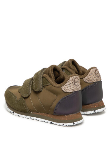Woden Сникърси Nor Suede WK065 Зелен - Mera.bg