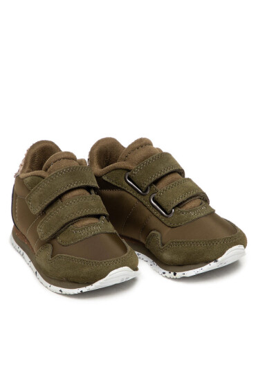 Woden Сникърси Nor Suede WK065 Зелен - Mera.bg