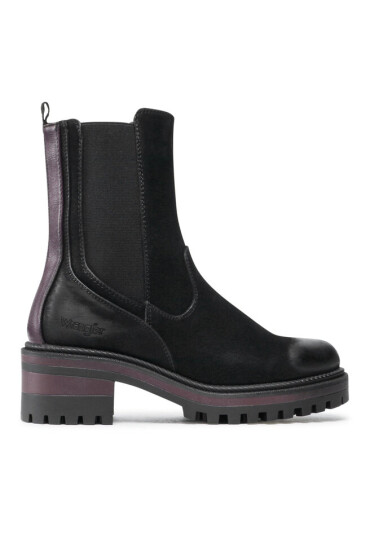 Wrangler Боти Ballantyne Chelsea WL12601A Black/Burgundy 338 - Mera.bg