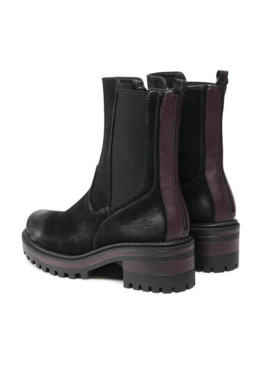 Wrangler Боти Ballantyne Chelsea WL12601A Black/Burgundy 338 - Mera.bg