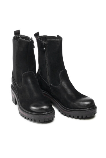 Wrangler Боти Ballantyne Chelsea WL12601A Black/Burgundy 338 - Mera.bg