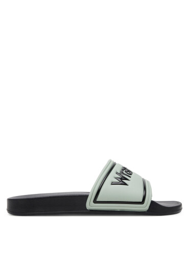 Wrangler Чехли Avwewll Silder Men Low 20251042 Зелен - Mera.bg