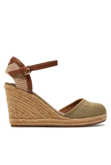 Wrangler Еспадрили Brava Women Wedge 20241056 Каки - Mera.bg