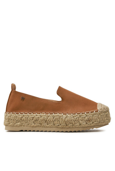 Wrangler Еспадрили Jolene Women Low 20241050 Кафяв - Mera.bg