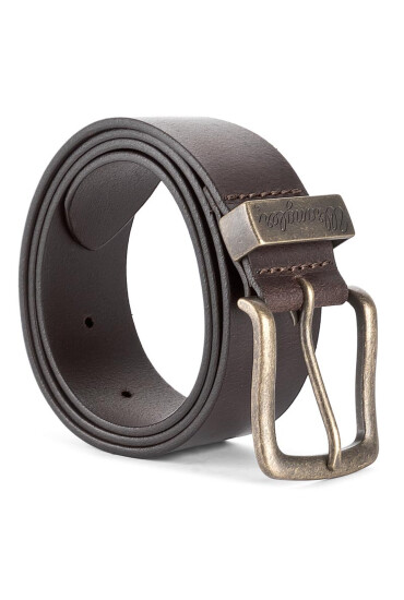 Wrangler Мъжки колан Metal Loop W0080US85 85 112125435 Кафяв - Mera.bg