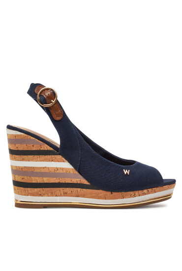 Wrangler Сандали Raval Marina Women Wedge 20241057.29Y Тъмносин - Mera.bg