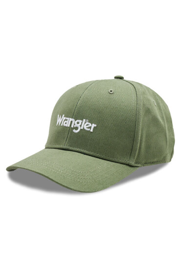 Wrangler Шапка с козирка Logo Cap W0V1U5X1X Deep Lichen Green - Mera.bg